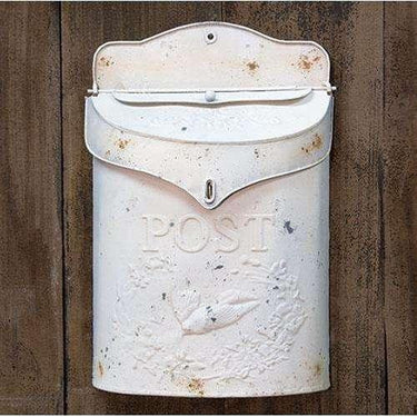 White Post Box - The Fox Decor